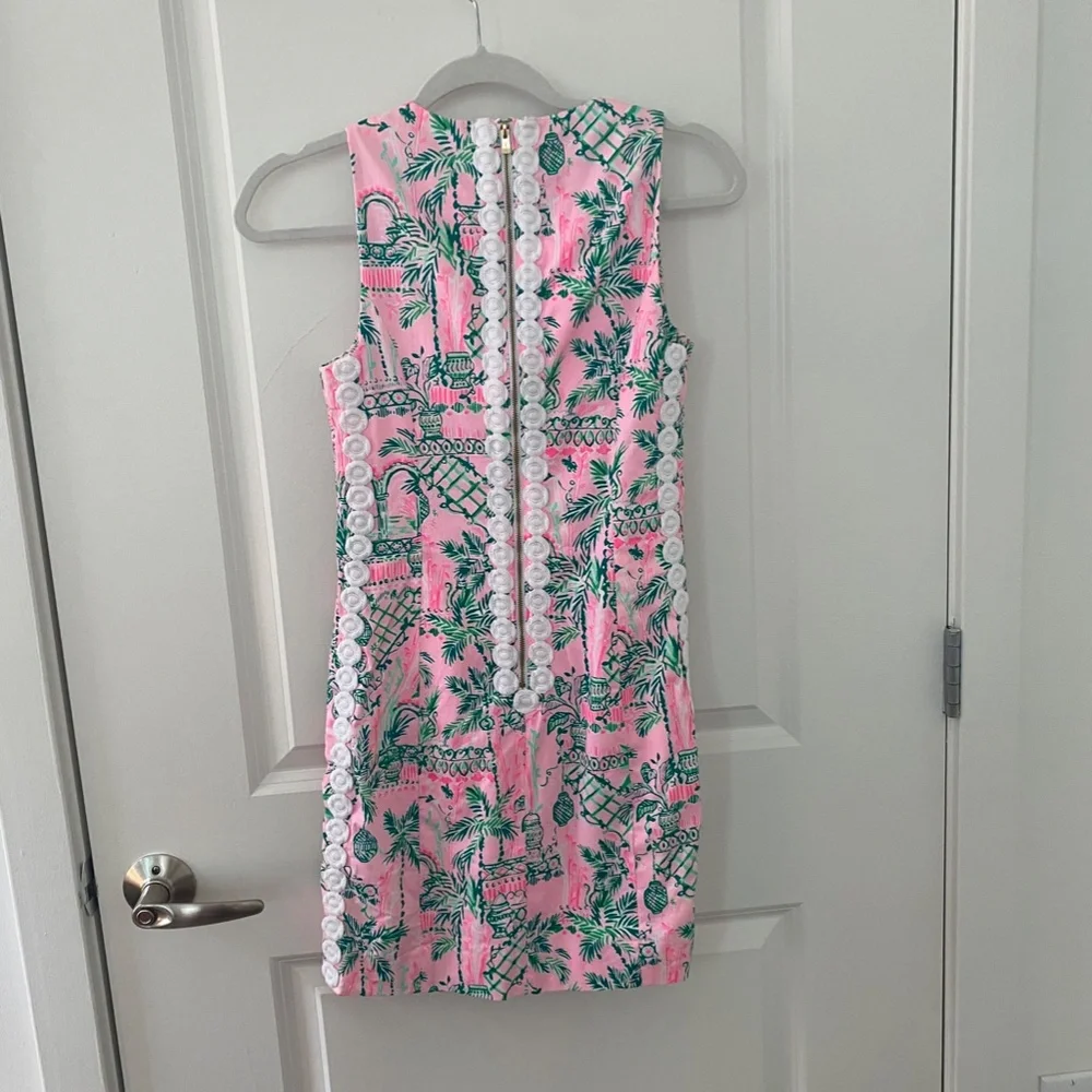 Lilly Pulitzer Mandeville Baby Always Worth It Baby Mila Stretch Shift D… - Picture 2 of 6